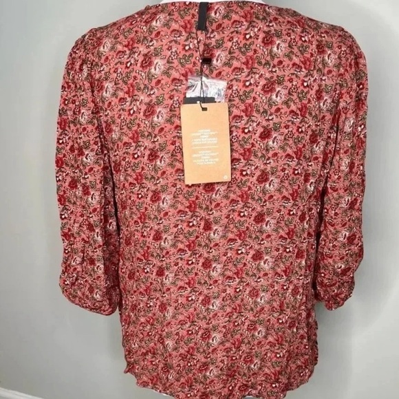 Vero Moda Floral Button-Up Blouse - Picture 3 of 6